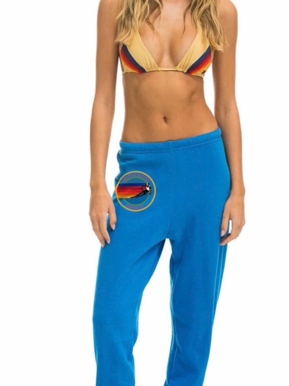 AVIATOR NATION ASPEN SWEATPANTS - OCEAN